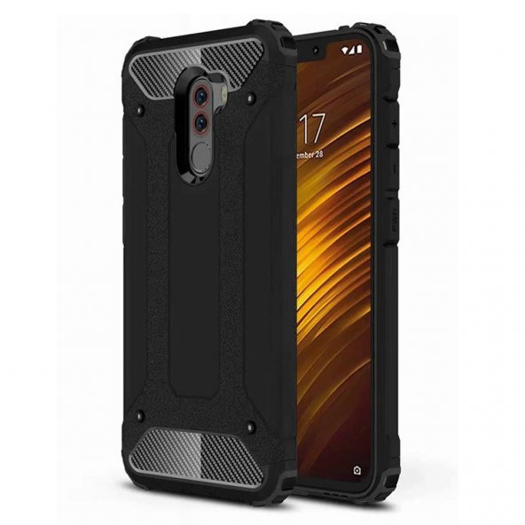 Xiaomi Pocophone F1 Crash Zırh Silikon - 2