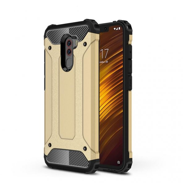 Xiaomi Pocophone F1 Crash Zırh Silikon - 4