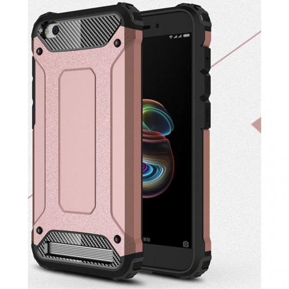Xiaomi Redmi 5A Silikon Armor Hybrid Zırh Kılıf - Resim 10