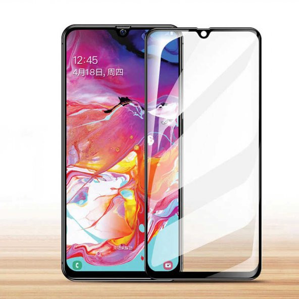 Galaxy M30S Zore Kenarları Kırılmaya Dayanıklı Cam Ekran Koruyucu - 2