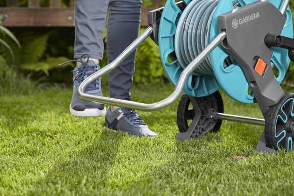 Gardena 18512-20 Hortum Arabası Seti AquaRoll M - 6