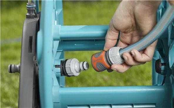 Gardena 18512-20 Hortum Arabası Seti AquaRoll M - 7