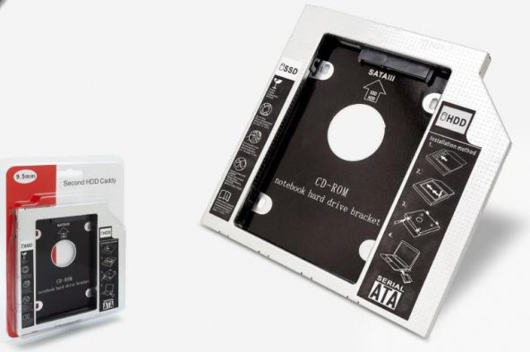 Hadron Hd962/100 Hdd Caddy Serial Ata 9.5 Mm