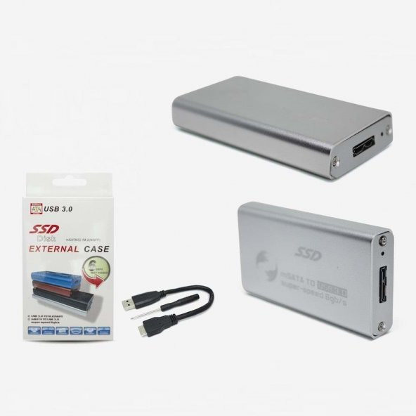 Hadron Hd982/50 Sata Ssd Harddi̇sk Kutusu Usb 3.0 Sata 2.5"