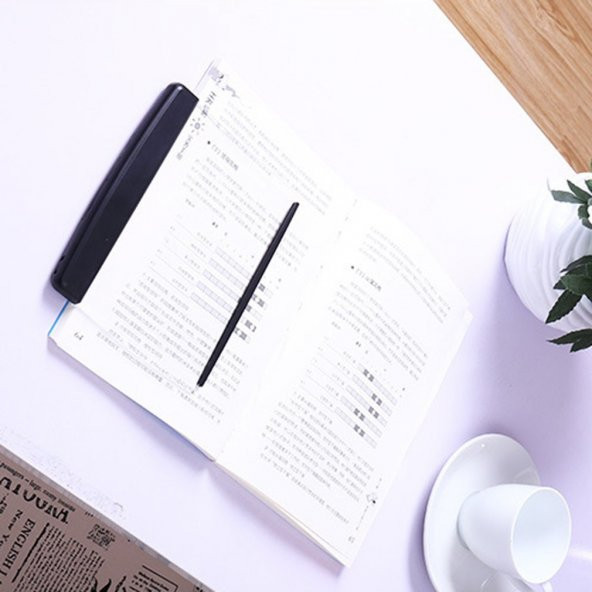 Kitap Aydınlatıcı Led Panel Okuma Çerçevesi Işıklı Kitap Ayracı - 7