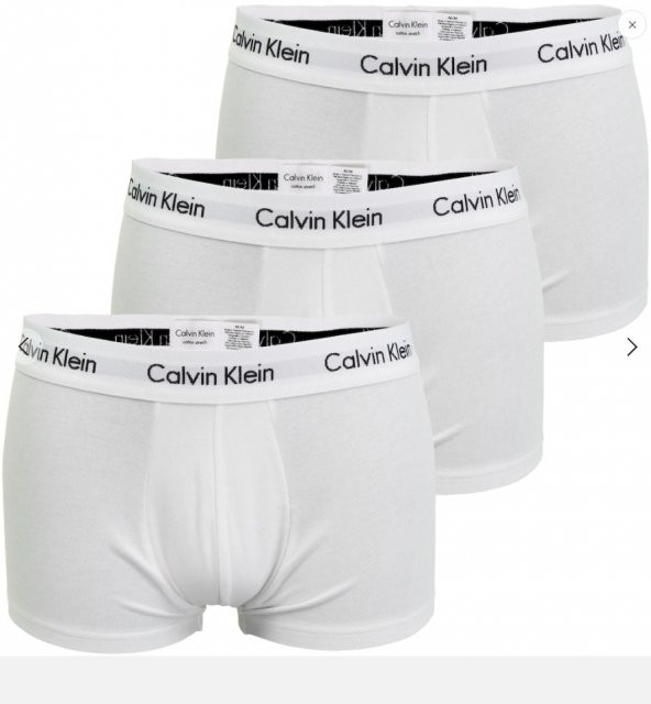 Calvin Klein Boxer 3 Lü Set(BEYAZ ZEMİN)