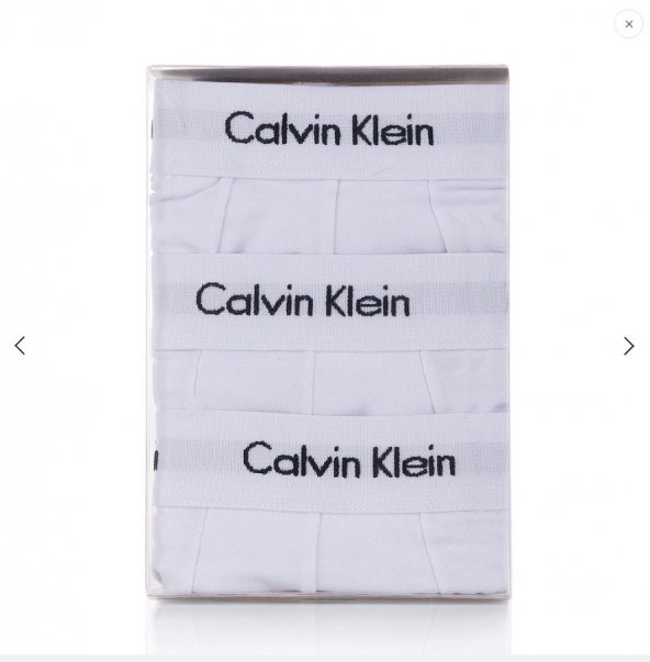 Calvin Klein Boxer 3 Lü Set(BEYAZ ZEMİN) - 3