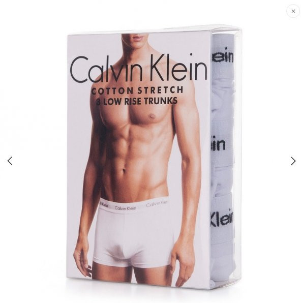Calvin Klein Boxer 3 Lü Set(BEYAZ ZEMİN) - 4