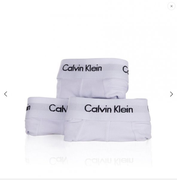 Calvin Klein Boxer 3 Lü Set(BEYAZ ZEMİN) - 5
