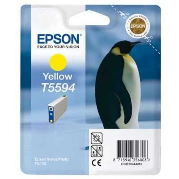 Epson T5594 Orjinal Sarı Kartuş C13T55944020