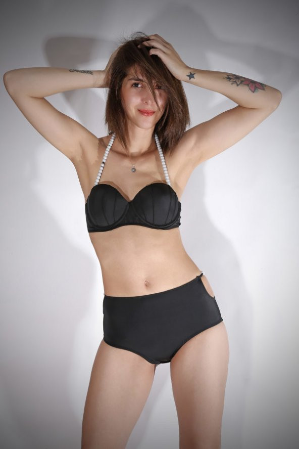 Ewa Angel Siyah Bikini Alt
