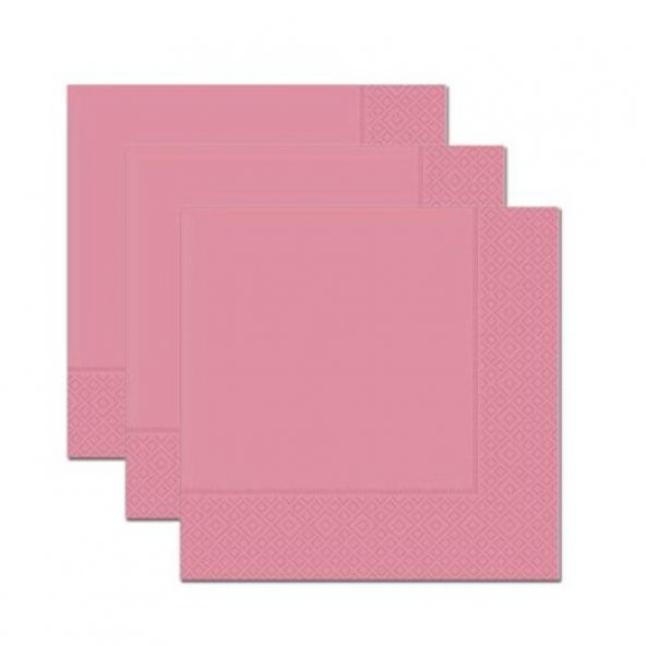 PEMBE PEÇETE 33x33 cm - 20 Adet - 2