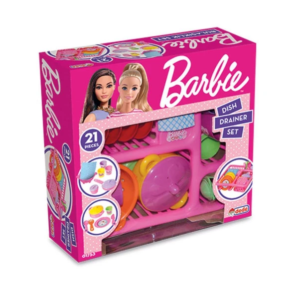 Barbie Bulaşıklık Seti 21 Parça - 3