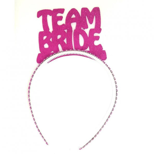 Bekarlığa Veda Team Bride Renkli Simli Eva Taç - 5
