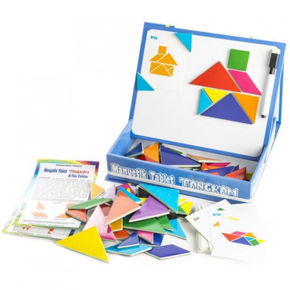 MANYETİK TABLET TANGRAM VE YAZI TAHTASI - 2