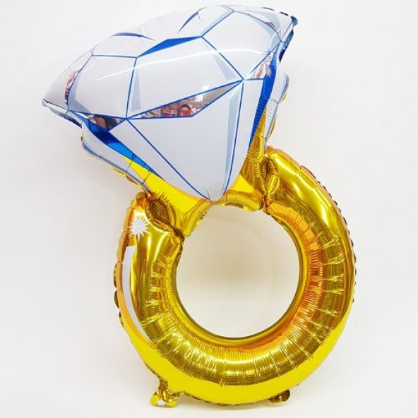 Tektaş Yüzük Temalı Folyo Balon 84 Cm. - 2
