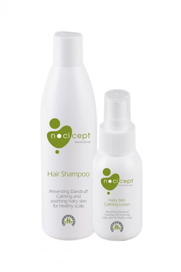 Nocicept Balanced HS & HSCL_Hair Shampoo & Hair Skin Calming Lotion_Şampuan&Saç Losyonu 300 ml & 50 ml
