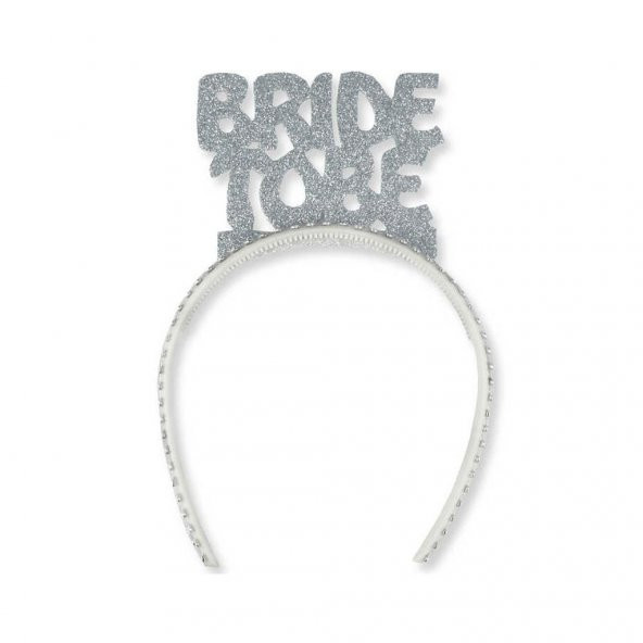 Bekarlığa Veda Bride To Be Simli Eva Taç - 10