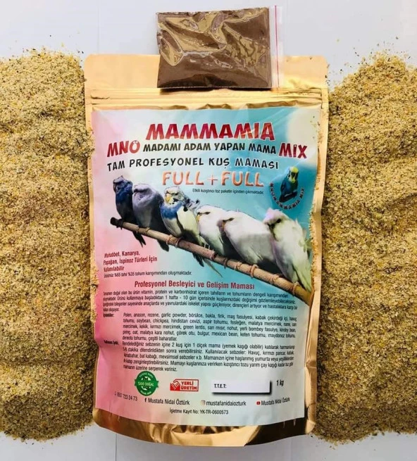 Mnö Mama - mia Mix profesyonel Kuş Maması - 2
