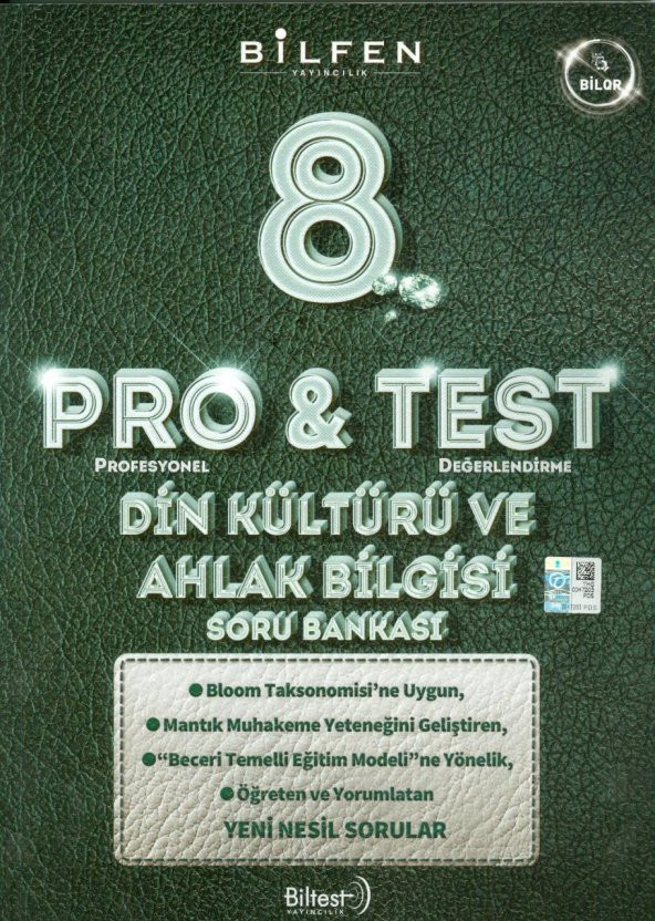 8.Sınıf Din Kültürü Pro Test Soru Bankası Bilfen