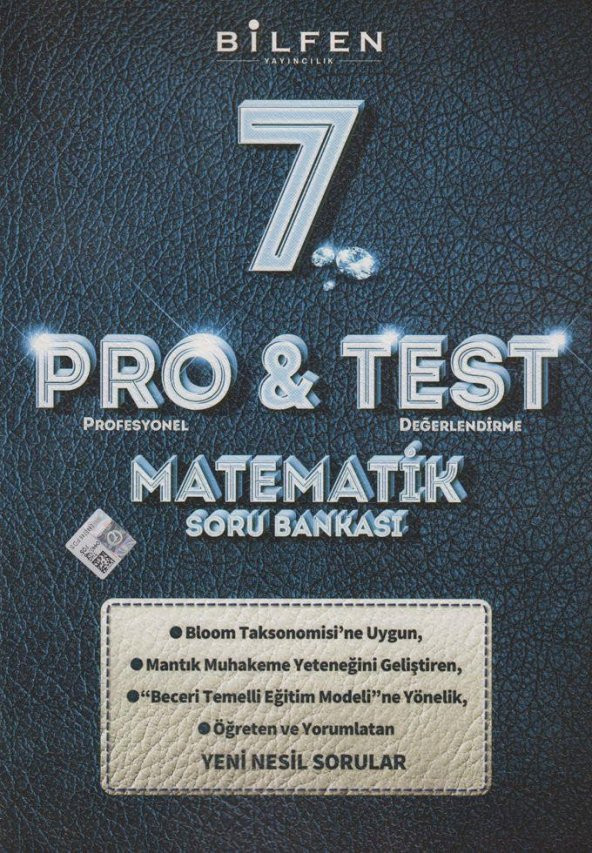 7.Sınıf Matematik Pro Test Soru Bankası Bilfen