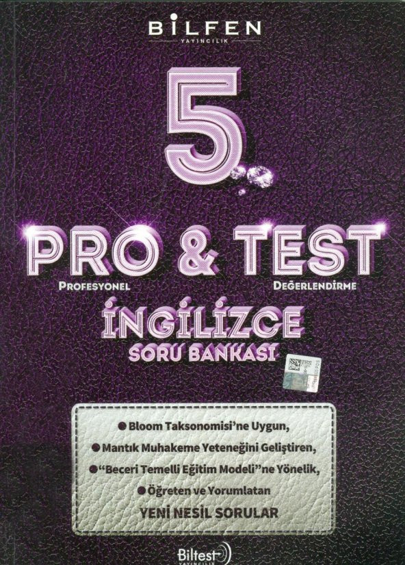 5.Sınıf İngilizce Pro Test Soru Bankası Bilfen