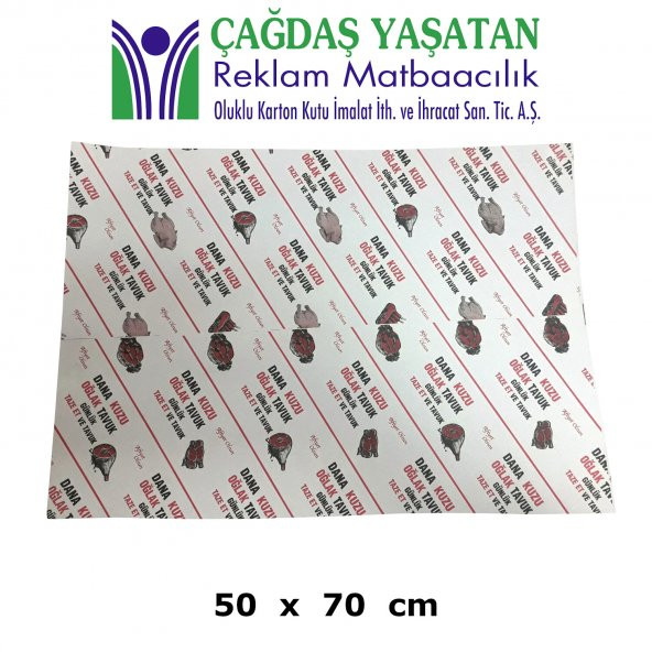 50 x 70 Kasap Kağıdı ( 10 kg ) - 066