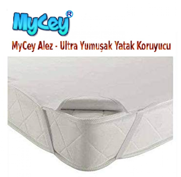 MyCey Alez Ultra Yumuşak 90X200 cm Tek Kişilik Sıvı Geçirmez