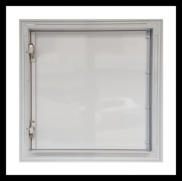 ALÜMİNYUM MÜDAHALE KAPAĞI - ŞAFT KAPAĞI - BAS-AÇ KAPAK - Resim 2