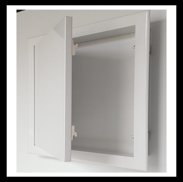 ALÜMİNYUM MÜDAHALE KAPAĞI - ŞAFT KAPAĞI - BAS-AÇ KAPAK - Resim 3