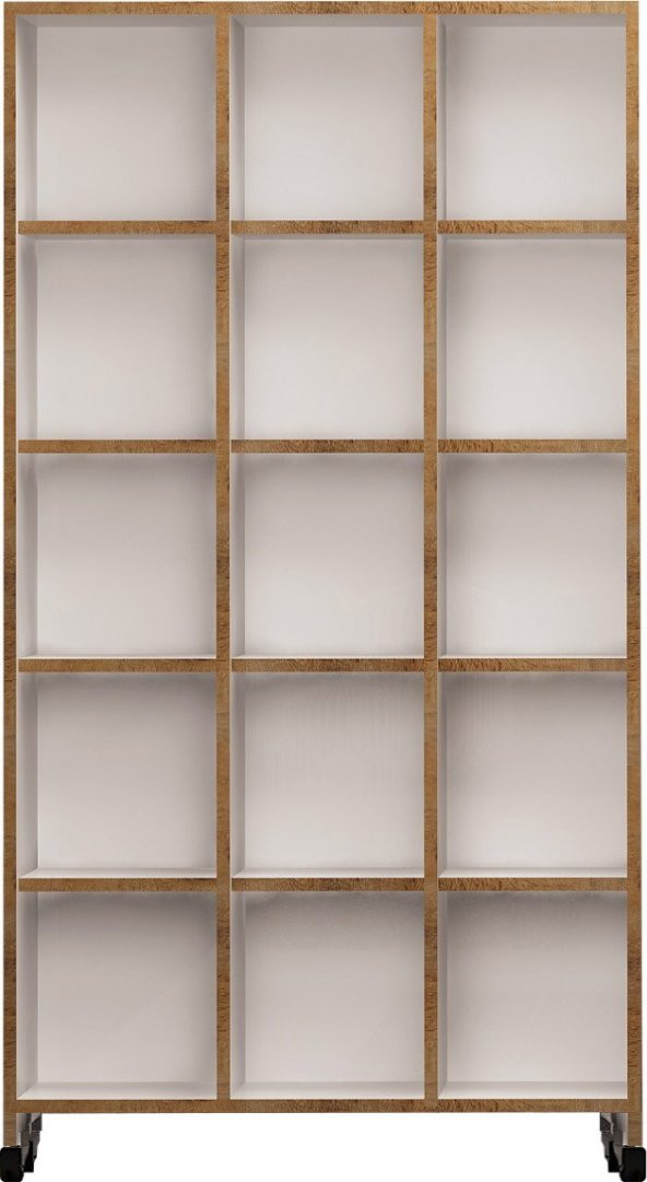 My Mob Crotone Tekerlekli Geniş Kitaplık - 3