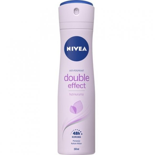 Nivea Double Effect Mor Düşler Sprey Deodorant 150Ml Kadın