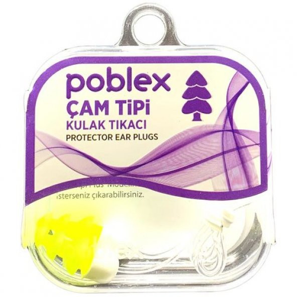 Poblex Çam Tipi Kulak Tıkacı - Small