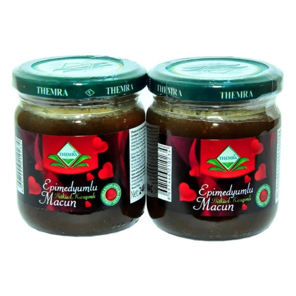 Themra Ballı Bitkisel Karışımlı Macunu 240Gr X 2 Adet Kutu - 5
