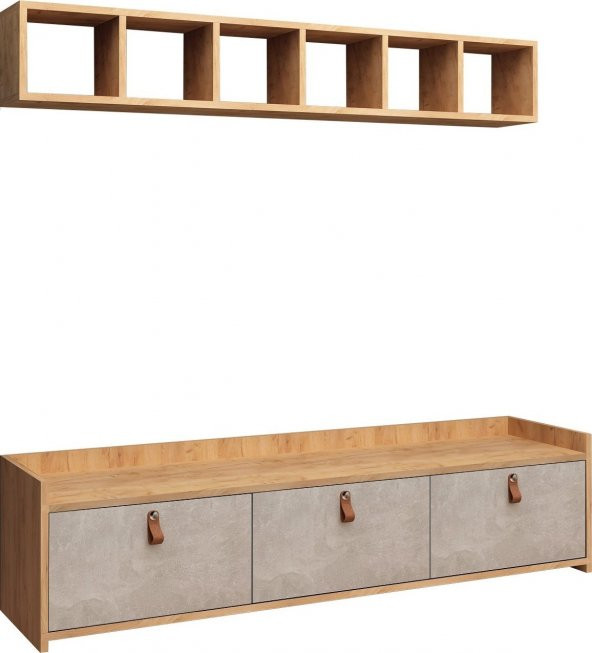 MY MOB BETONG PLUS SLEPPA TV ÜNİTESİ - 2