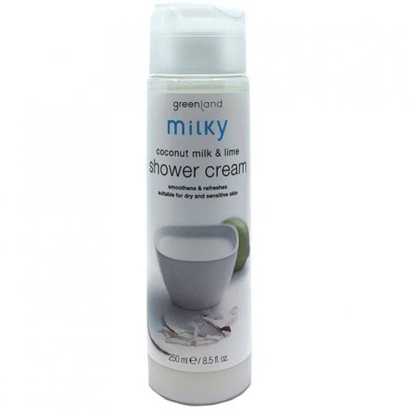 Greenland Milky Shower Cream Coconut- Lime 250 ml
