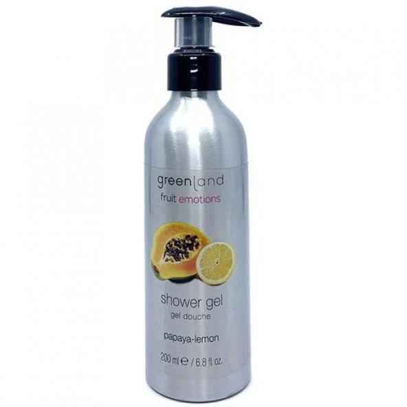 Greenland Shower Gel Papaya - Lemon 200 ml