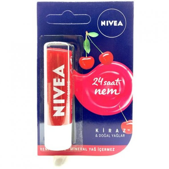 Nivea Lip Dudak Bakım Kremi Kiraz