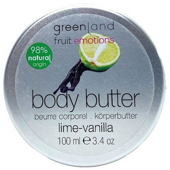 Greenland Body Butter Lime-Vanilla 100 ml