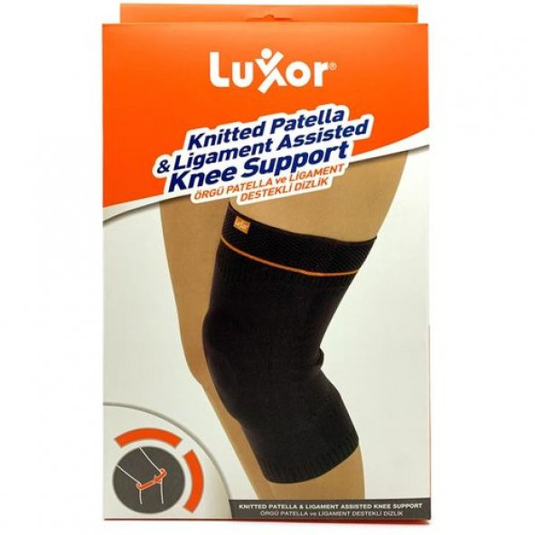 Luxor Örgü Patella Ligament Destek Dizlik - Small 104
