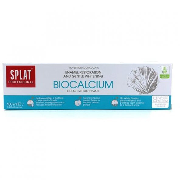 Splat Professional Biocalcium 100 ml Diş Macunu Diş Macunu