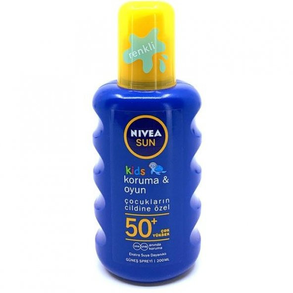 Nivea Sun Kids Nemlendirici Çocuklar İçin Güneş Spreyi Spf 50+ 200 Ml