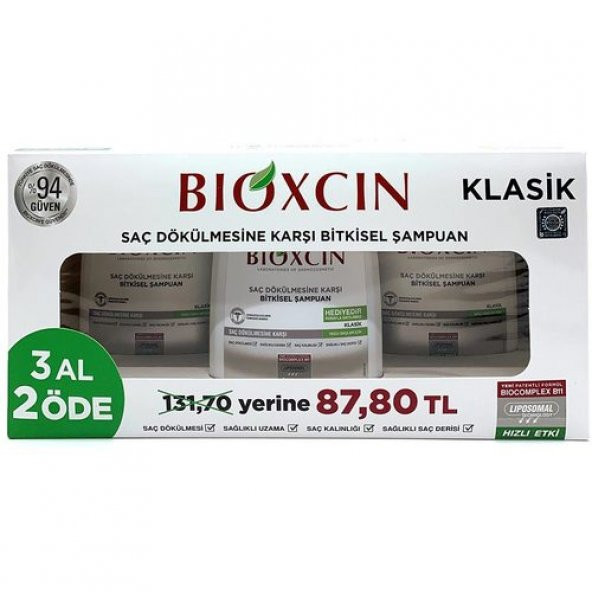 Bioxcin Genesis Yağlı Saçlar İçin Şampuan 3 AL 2 ÖDE