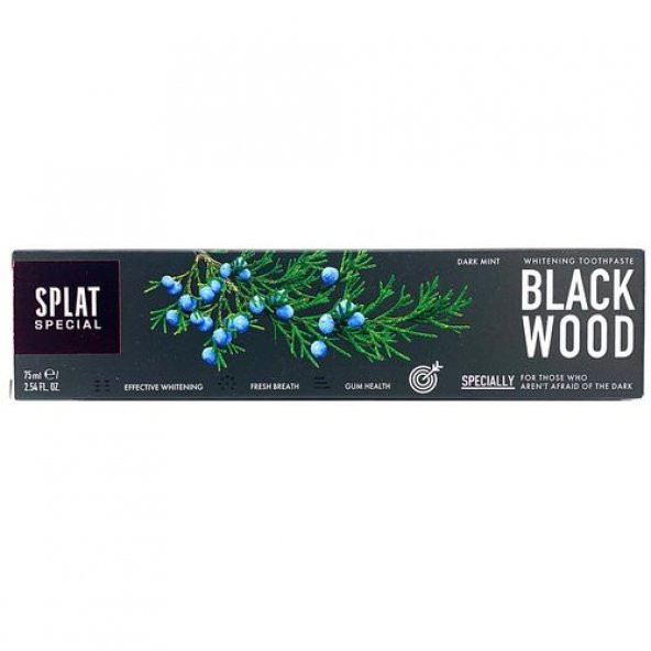Splat Blackwood Diş Macunu 75 ml
