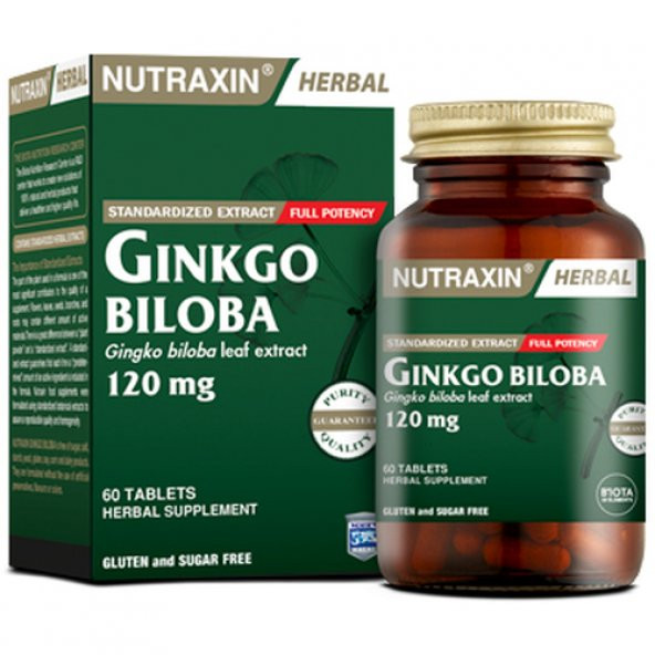 Nutraxin Gingko Biloba 60 Tablet