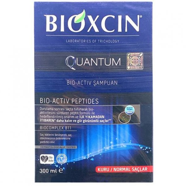 Bioxcin Quantum Kuru Normal Şampuan 300 ml