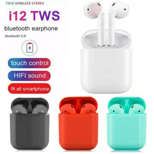 i12 TWS Bluetooth 5.0 Kulaklık
