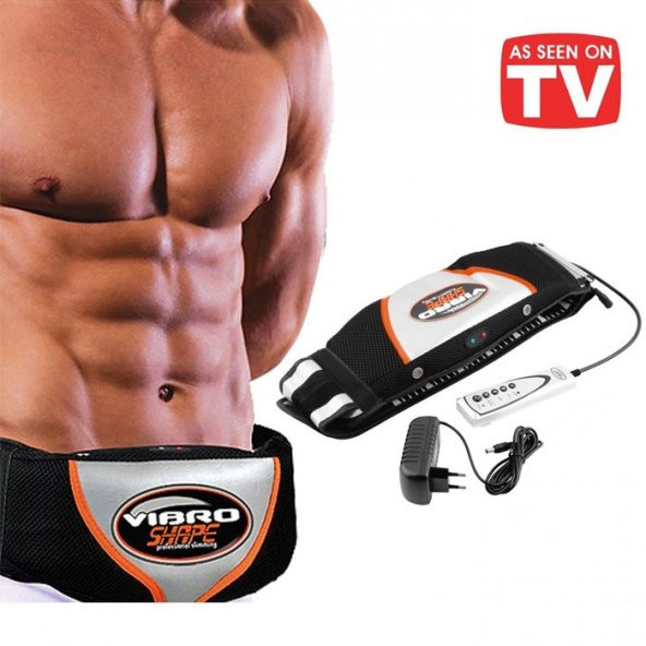 Vibro Shape Çift Motorlu Isıtmalı Titreşimli Zayıflama Kemeri