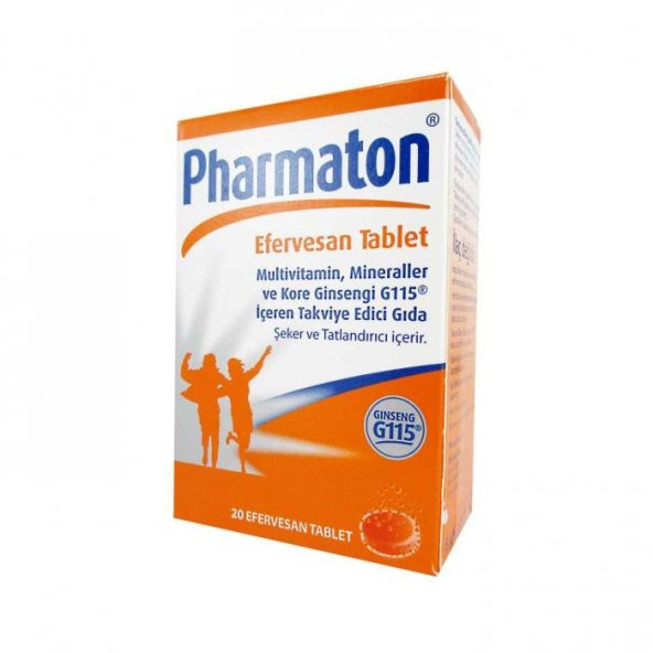 Pharmaton Effervesan 20 Tablet