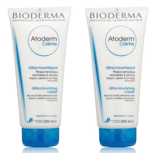 Bioderma Atoderm Cream 200 Ml 2 Adet